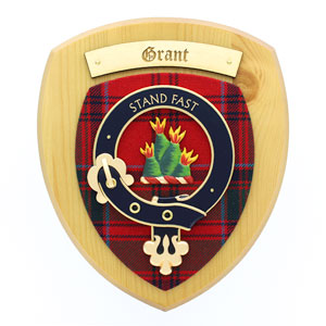 Wall Plaque, Clan Crest, Clan Grant
